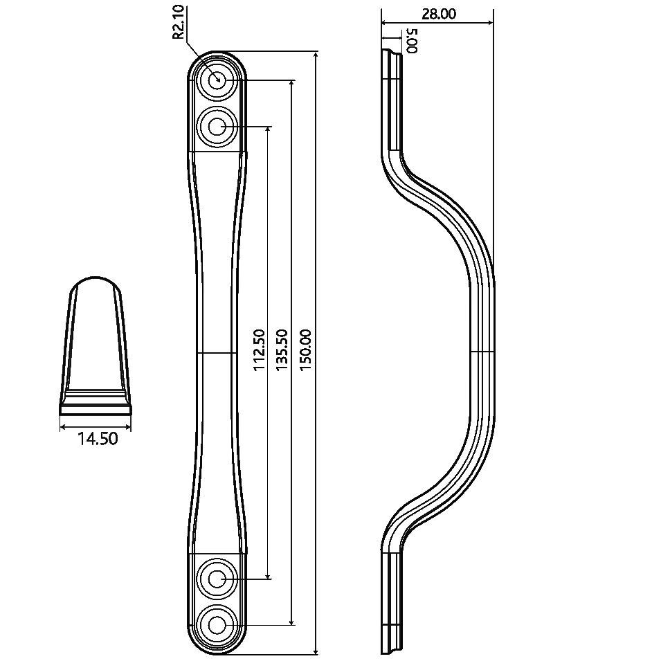 ERA Sash Bow Pull Handle