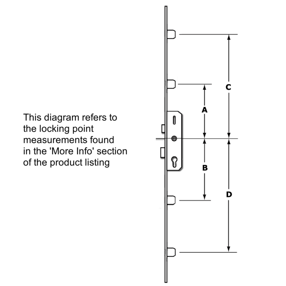 ERA Invincible Euro Profile Door Lock 2 Hook