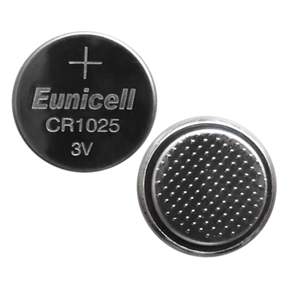 EUNICELL 3V CR1025 Button Cell Battery (5 PER CARD)