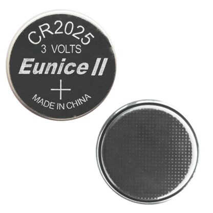 EUNICELL 3V CR2025 Button Cell Battery (5 PER CARD)