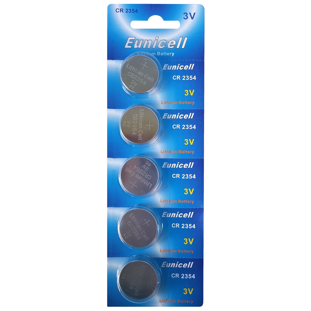 EUNICELL 3V CR2354 Button Cell Battery (5 PER CARD)