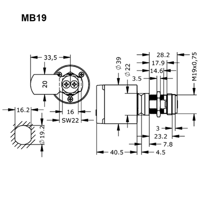 EVVA AirKey Proximity Cam Lock