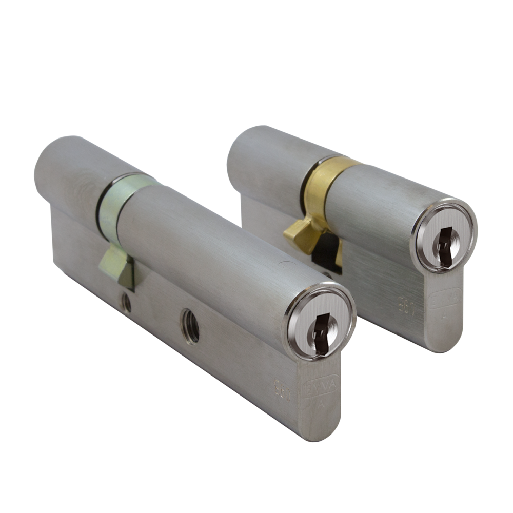 EVVA ICS L111 & S363 Keyed Alike Banham Cylinders Keyed To Differ Set