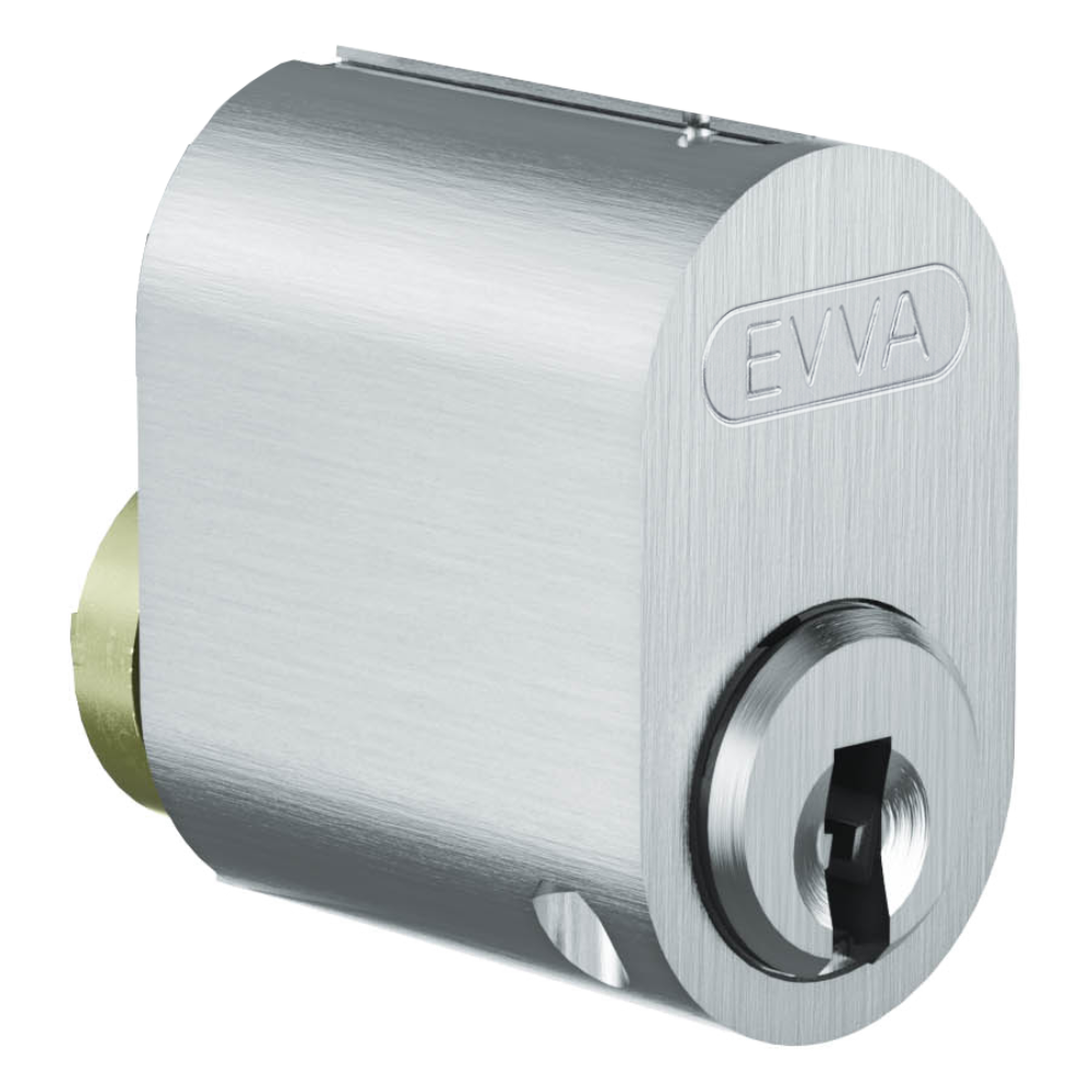 EVVA ICS SKA External Scandinavian Oval Cylinder Keyed To Differ