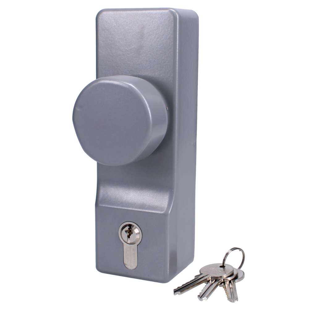 EXIDOR 302 Knob Operated Outside Access Device With Cylinder