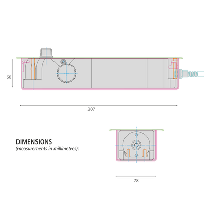 EXIDOR 3470 Electro-Magnetic Floor Spring (Body Only)