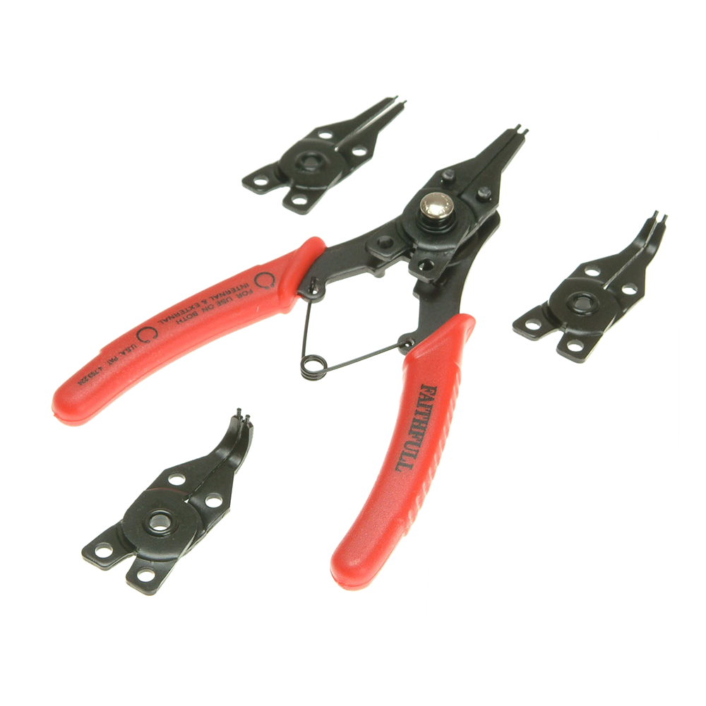 FAITHFULL Circlip Plier Set - 5 Piece Set