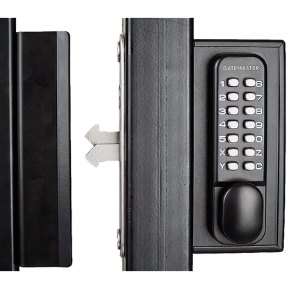 GATEMASTER SGLD Double Sided Sliding Digital Gate Lock