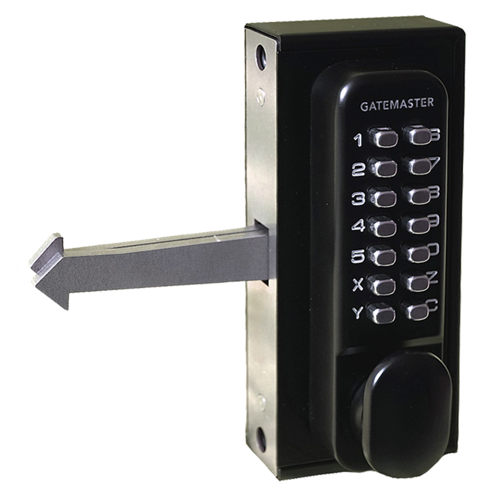 GATEMASTER SGLD Double Sided Sliding Digital Gate Lock