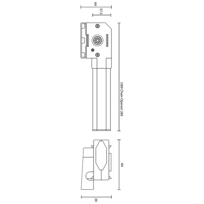 GEZE OL Line 380 Manual Chain Window Opener