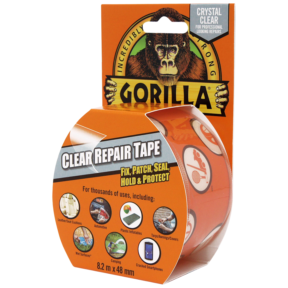 GORILLA Clear & Repair Tape 8.2m