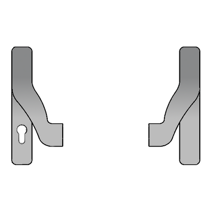 GU BKS Panic Bar Actuator To Suit Secury Panic E Multipoint Lock