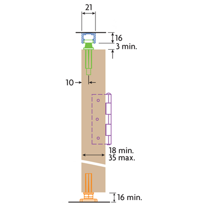 HENDERSON Bifold Folding Track Sliding Door Gear