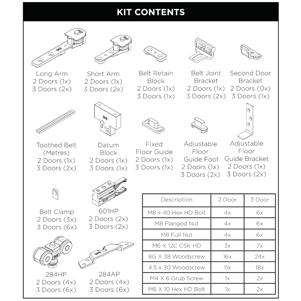 HENDERSON Husky 120 Pro Telescopic Kit