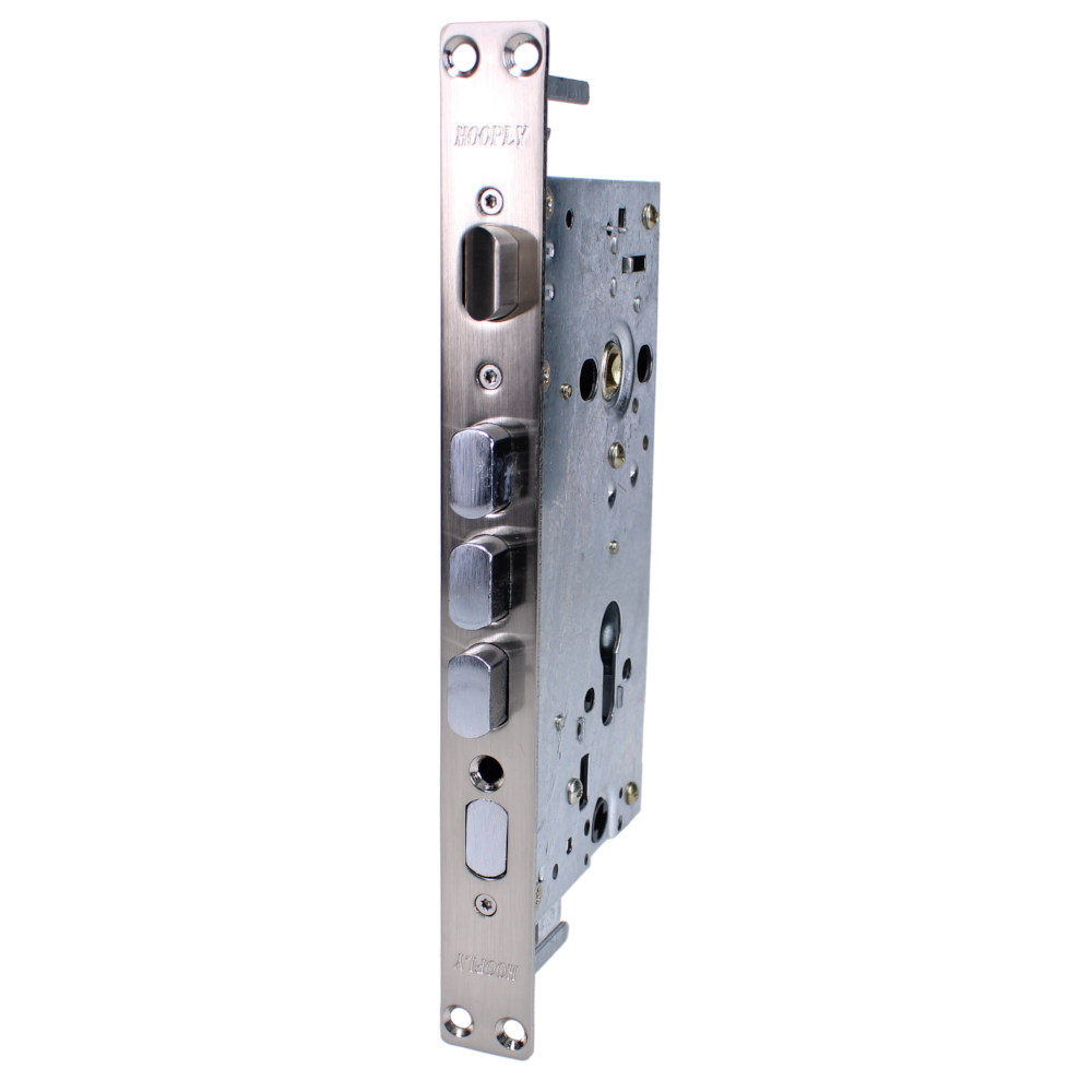 HOOPLY Key Operated Latch & 4 Deadbolt - Gearbox For Container Door Multi Lock