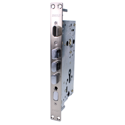 HOOPLY Key Operated Latch & 4 Deadbolt - Gearbox For Container Door Multi Lock