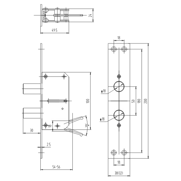 HOOPLY B03 Side Lock