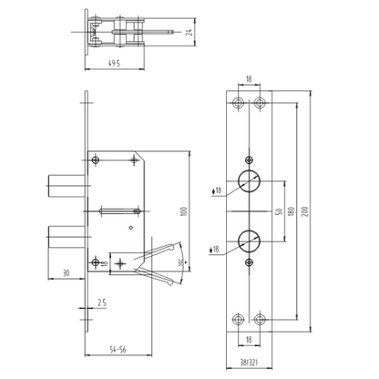 HOOPLY B03 Side Lock