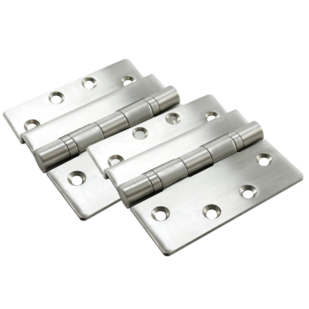 HOOPLY Stainless Steel Container Door Ball Bearing Hinge Z-Profile