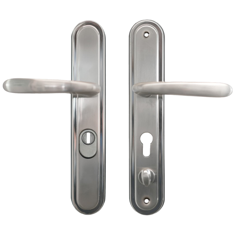 HOOPLY 201208 Lever Door Handle 68mm Centres C/W Snib