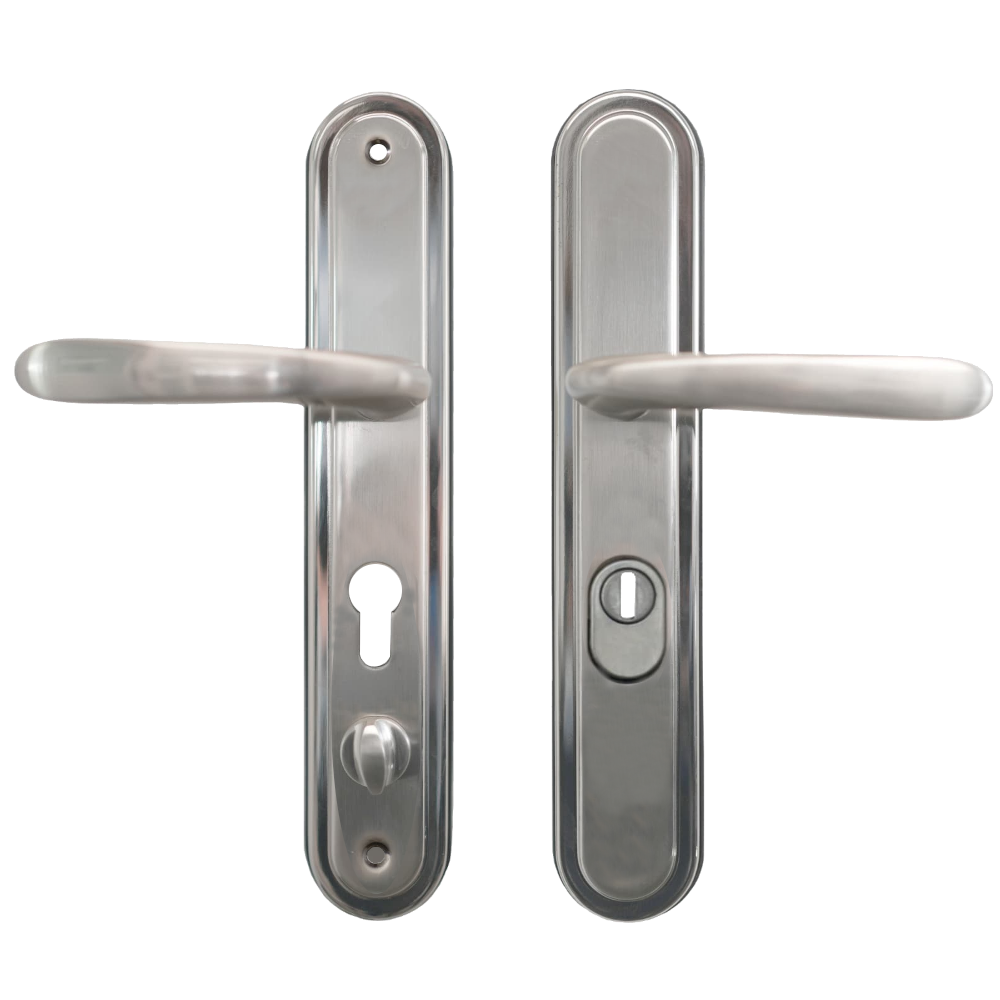 HOOPLY 201208 Lever Door Handle 68mm Centres C/W Snib