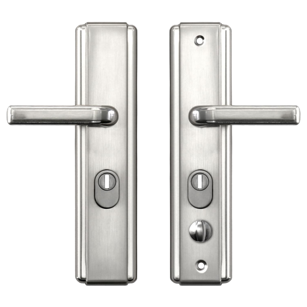 HOOPLY 5586 Square Backplate Lever Handles 68mm Centres