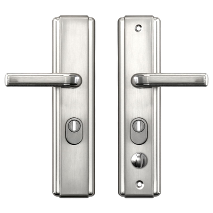 HOOPLY 5586 Square Backplate Lever Handles 68mm Centres