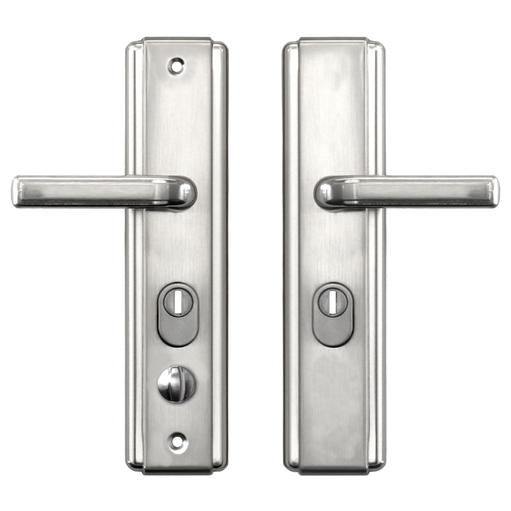 HOOPLY 5586 Square Backplate Lever Handles 68mm Centres