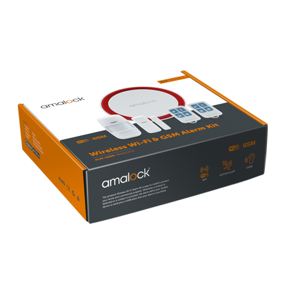 Amalock ALM1000 Wireless Wi-Fi & GSM Alarm Kit