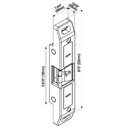 ICS GK1100 Electric Release For Panic Latch