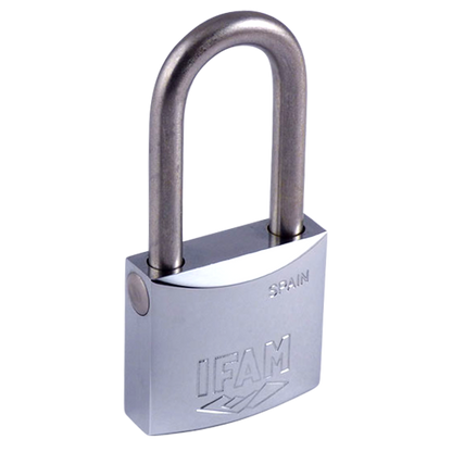 IFAM Inox 50mm Long Shackle Marine Padlock