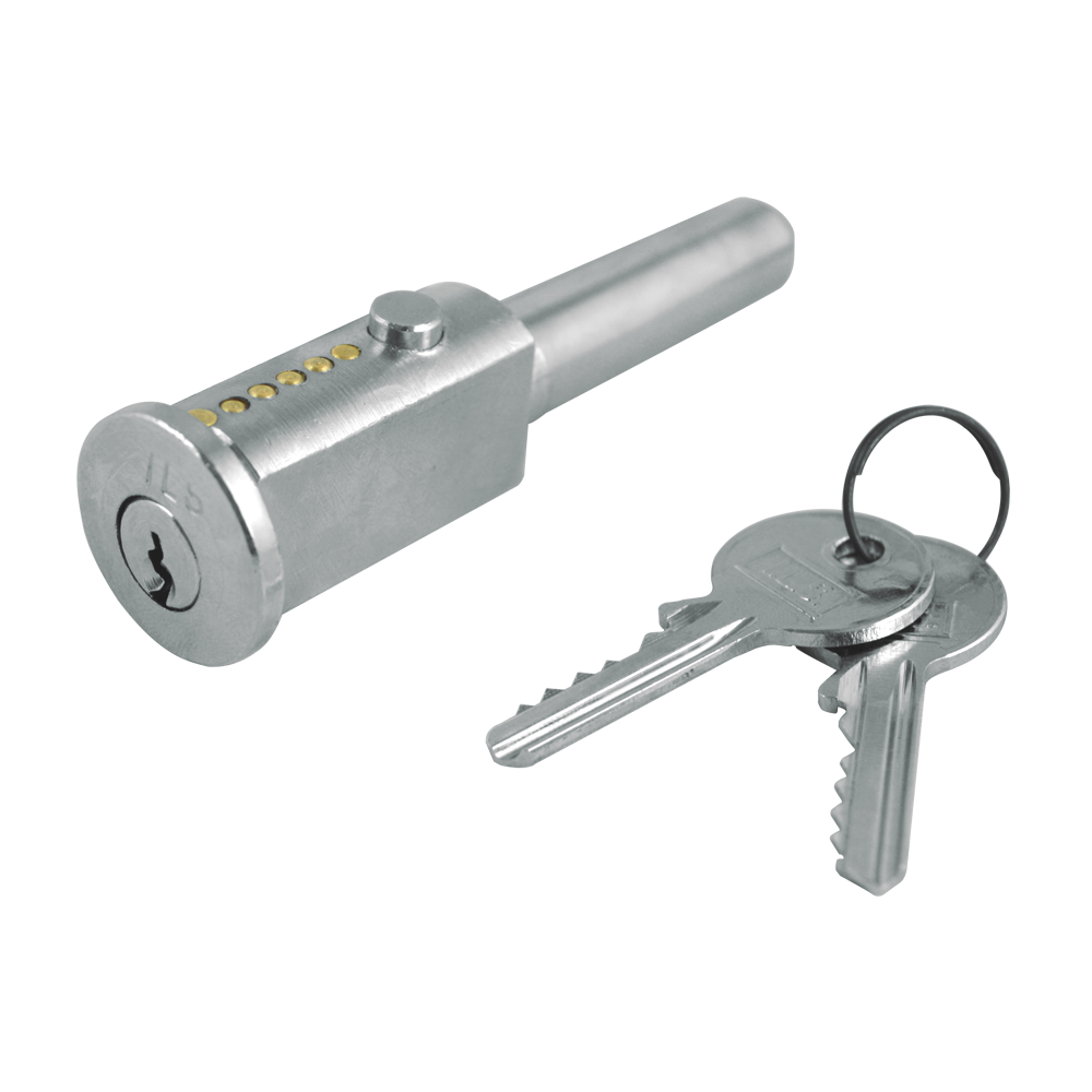 ILS FDM007-1 Round Face Bullet Lock 91mm x 25mm x 42mm