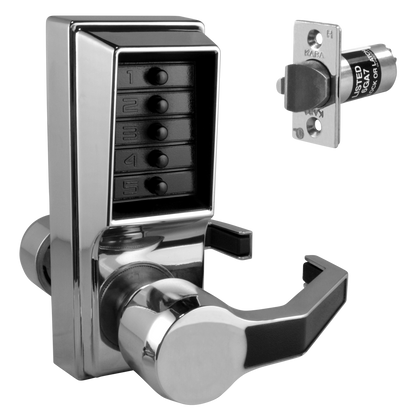 DORMAKABA Simplex L1000 Series L1041B Digital Lock Lever Operated With Key Override & Passage Set