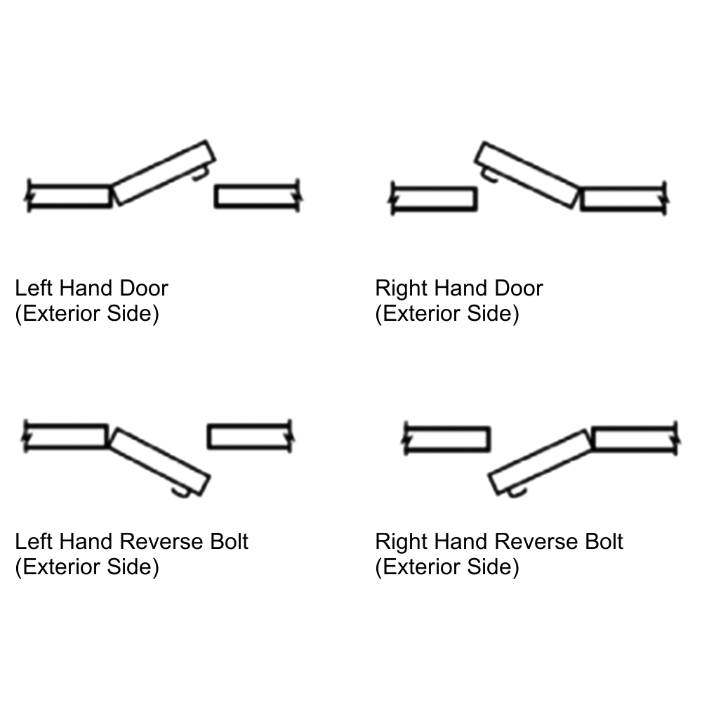 DORMAKABA Simplex L1000 Series L1041B Digital Lock Lever Operated With Key Override & Passage Set