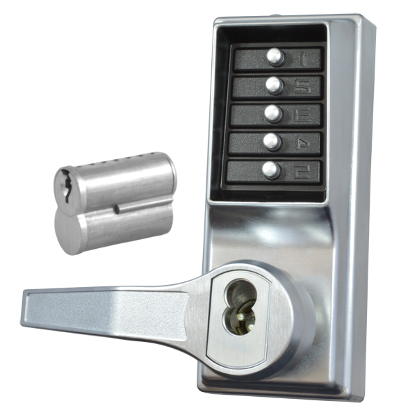 DORMAKABA LP1000 Series Front Only Digital Lock To Suit Panic Latch With Key Override