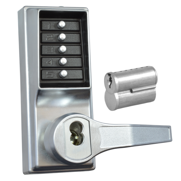 DORMAKABA LP1000 Series Front Only Digital Lock To Suit Panic Latch With Key Override