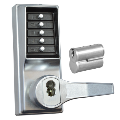 DORMAKABA LP1000 Series Front Only Digital Lock To Suit Panic Latch With Key Override