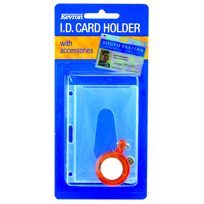 KEVRON ID1013 RE Clear Card Holder & Reel Pack