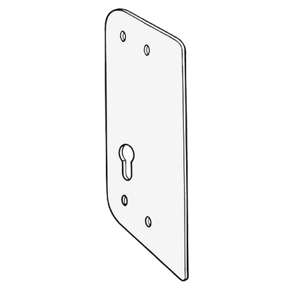 KICKSTOP AT3EU Extra Long Anti-Thrust Plate To Suit Euro Deadlocks