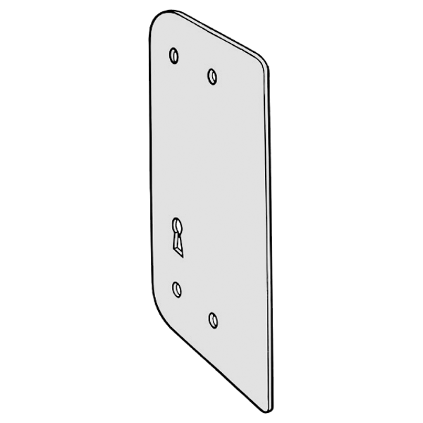 KICKSTOP AT1 Anti-Thrust Plate To Suit Deadlocks