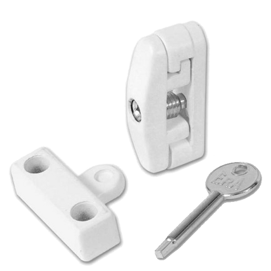 ERA 903 Window Swing Lock 2 Locks + 1 Key Pro - White