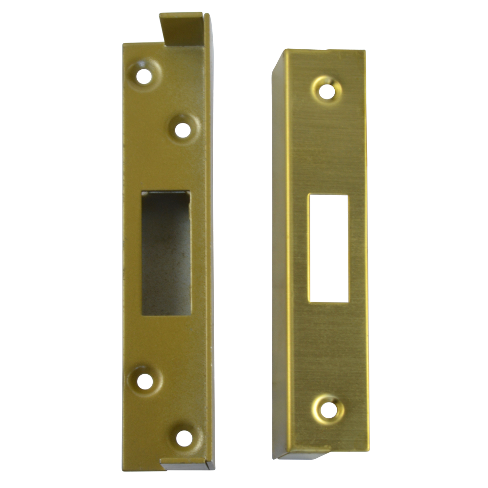 UNION 3G114 Rebate To Suit 3G114, 3G114E & 3G115 Deadlocks 25mm - Polished Brass