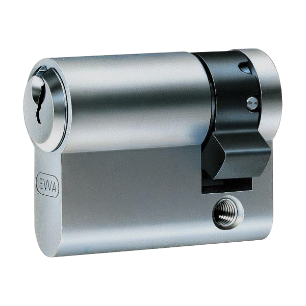 EVVA GPI HZ Euro Half Cylinder MK 41mm 32/9 MK AMK1 - Nickel Plated