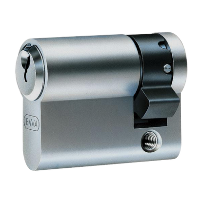 EVVA GPI HZ Euro Half Cylinder MK 41mm 32/9 MK AMK1 - Nickel Plated