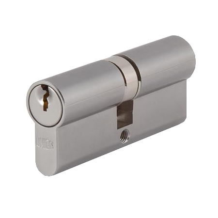 UNION 2X18 Euro Double Cylinder 73mm 36.5/36.5 31.5/10/31.5 Keyed Alike WVL482 - Satin Chrome