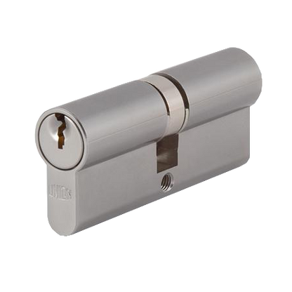 UNION 2X18 Euro Double Cylinder 73mm 36.5/36.5 31.5/10/31.5 Keyed Alike WVL482 - Satin Chrome