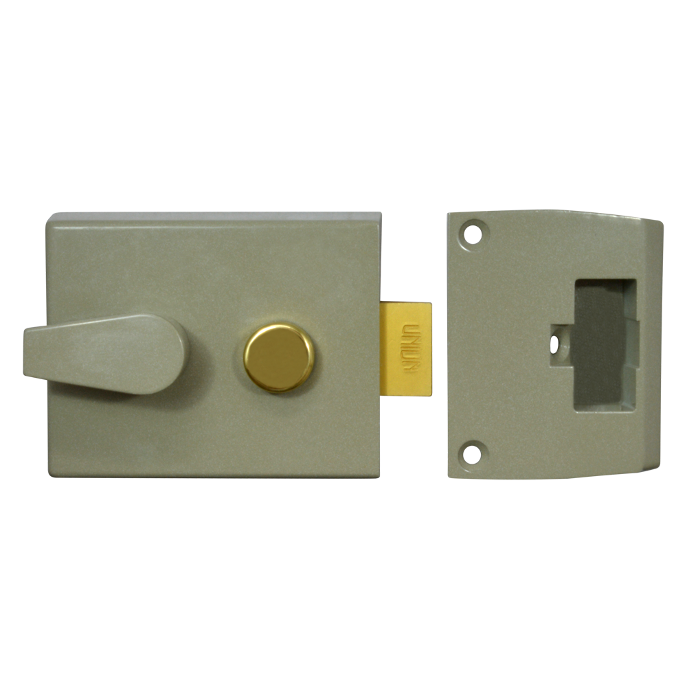 UNION 1026, 1027 & 1028 Non-Deadlocking Nightlatch 1028 60mm CG Case Only - Champagne Gold