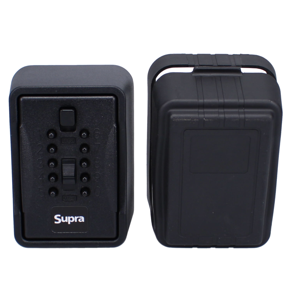 SUPRA 111S7 Large Key Safe Complete With Cover Black