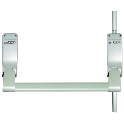 EXIDOR 294 Single Panic Bolt Silver Enamelled