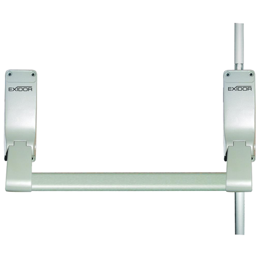 EXIDOR 294 Single Panic Bolt Silver Enamelled